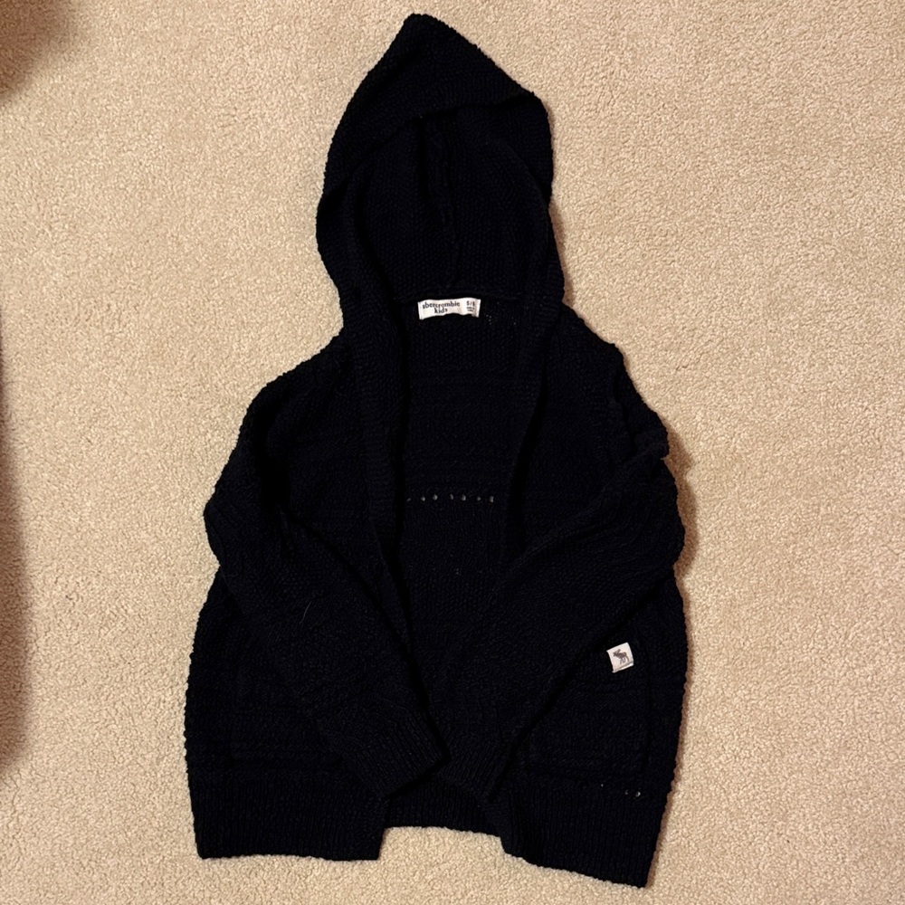 Abercrombie Kids Black Knit Sweater